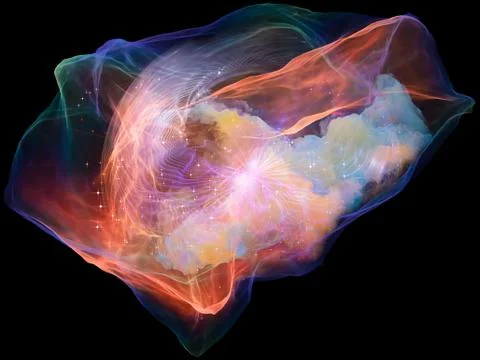 Beyond Dream Particle Stock Illustration