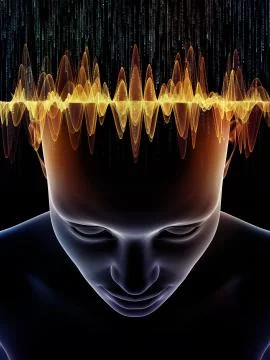 Beyond Human Mind Stock Illustration