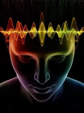 Beyond Human Mind Stock Illustration
