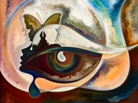 Beyond Inner Colors Stock Illustration