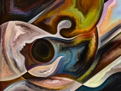 Beyond Inner Colors Stock Illustration