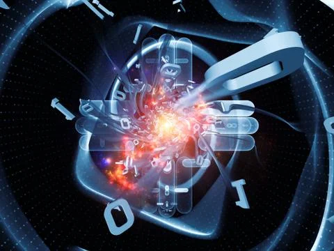 Beyond Integers 스톡 일러스트