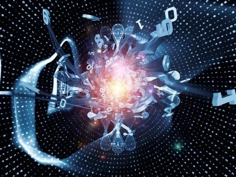 Beyond Integers 스톡 일러스트