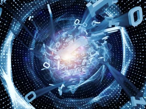 Beyond Integers 스톡 일러스트