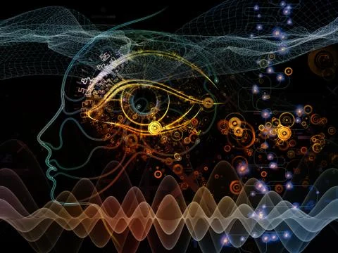 Beyond Machine Consciousness Free Stock Illustration