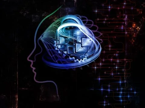 Beyond Machine Consciousness Illustrazione stock