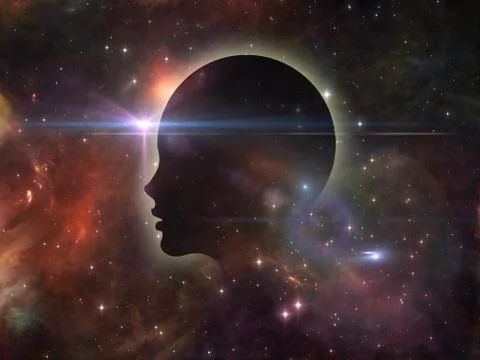 Beyond the Mind Stock Illustration