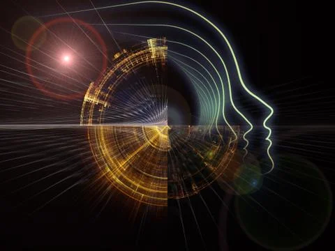 Beyond New Self Stock Illustration