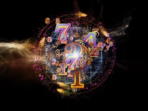 Beyond Numbers Stock Illustration