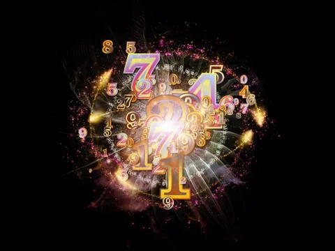 Beyond Numbers Stock Illustration