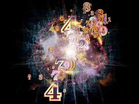 Beyond Numbers Stock Illustration