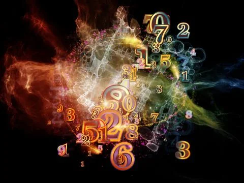 Beyond Numbers Stock Illustration