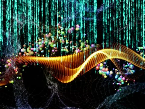 Beyond Numbers Stock Illustration