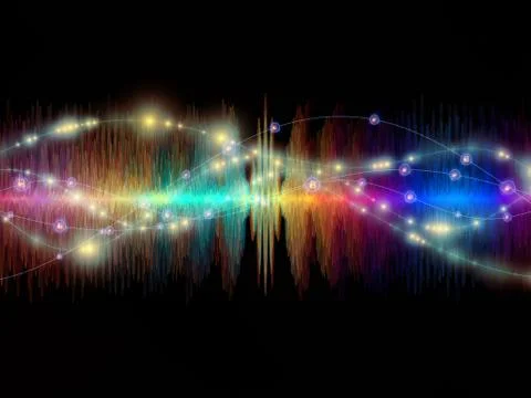 Beyond Oscillation Stock Illustration