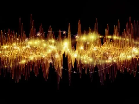 Beyond Oscillation Stock Illustration