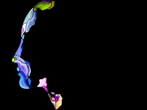 Beyond Self Fragmentation Stock Illustration