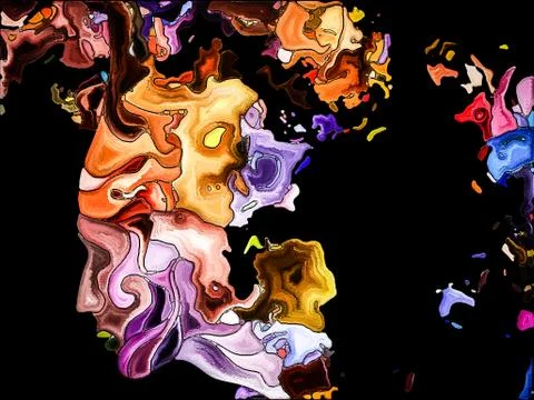 Beyond Self Fragmentation Illustrazione stock