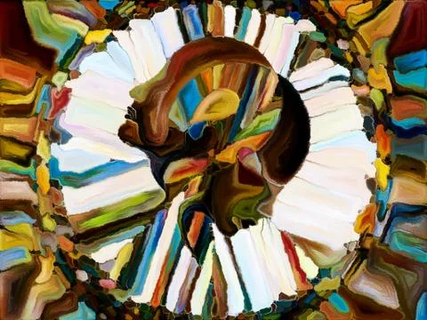 Beyond Shape Division Stock Illustration