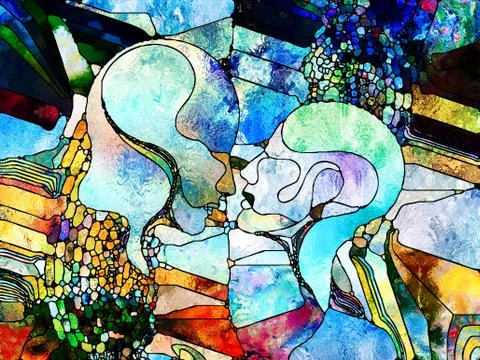 Beyond Shape Division Stockillustratie