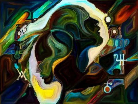 Beyond Shape Division Stock Illustration