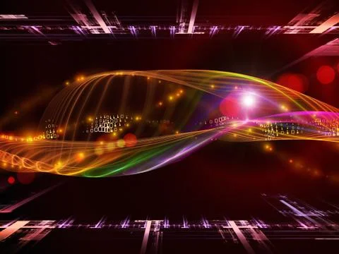Beyond the Sine Wave 스톡 일러스트