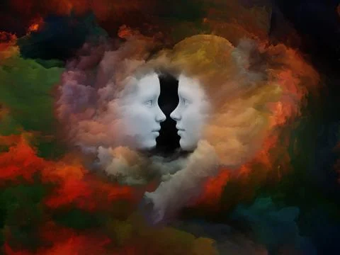 Beyond Unity Illustrazione stock