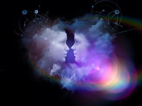 Beyond Unity Illustrazione stock