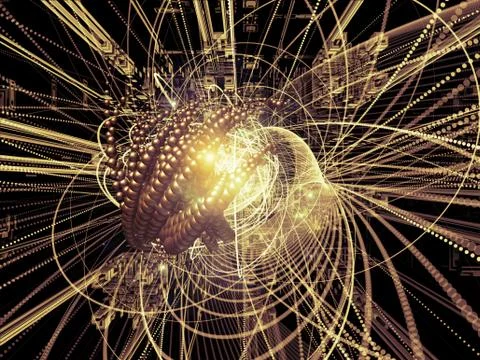 Beyond Wave Particle 스톡 일러스트