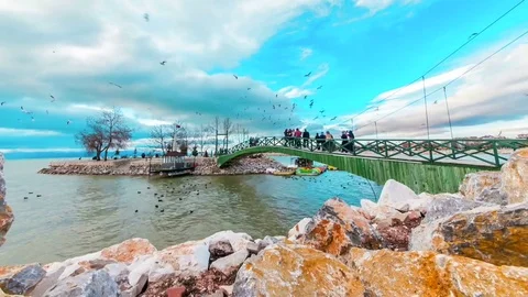 Beysehir time lapse Stock Footage 82906127