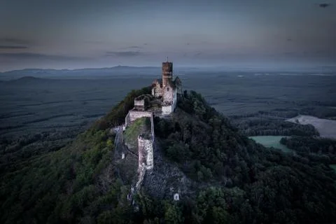Bezdez castle in Ceska Lipa in Czech Republic Stock Photos