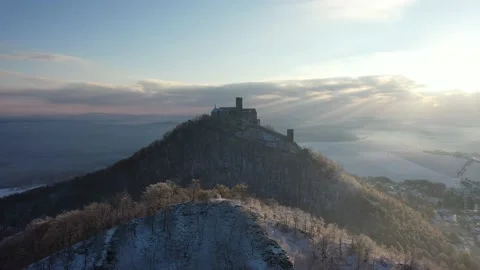 Bezděz castle Stock Footage 229500354