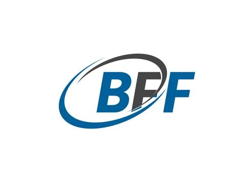 Bff creative logo design vector illustration Stock Illustration