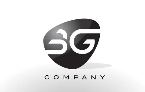 BG Logo.  Letter Design Vector. Stock Illustration