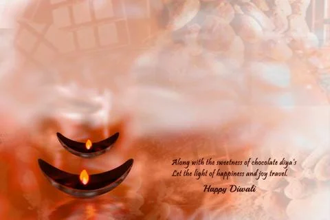 BG000007ChocolatesDiwaliDesignBackground Stock Illustration