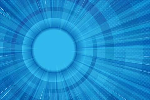 BgComics-01Blue exploding rays background. Retro pop art comic book style. Stock Illustration