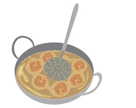 Bhaji Stock Illustration