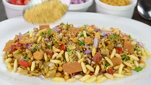 Bhel Puri Stock Footage 294970305