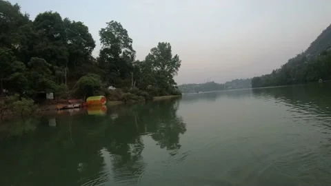 Bhimtal Lake Vídeo Stock 191397350