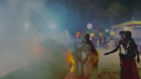 Bhootha Kola Stock Footage 272210561