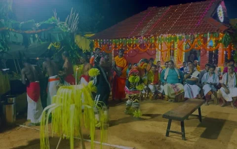 Bhootha Kola Stock Footage 272210711