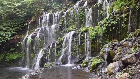 Bhuana Sari Waterfall Vídeos de archivo 237919152