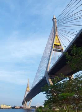 Bhumibol Bridge Stock Photos