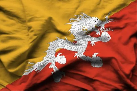 Bhutan Stock Illustration