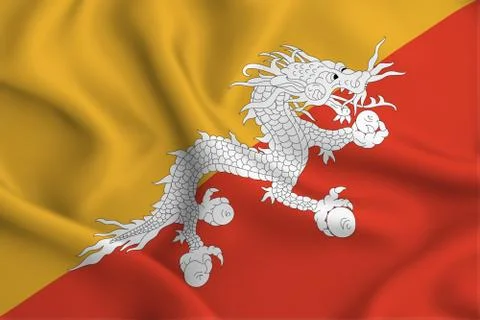 Bhutan Stock Illustration