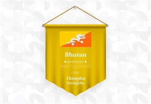 Bhutan Stock Illustration