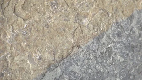Bi colored Stone Texture and Pattern (Macro) Video stock 85427994
