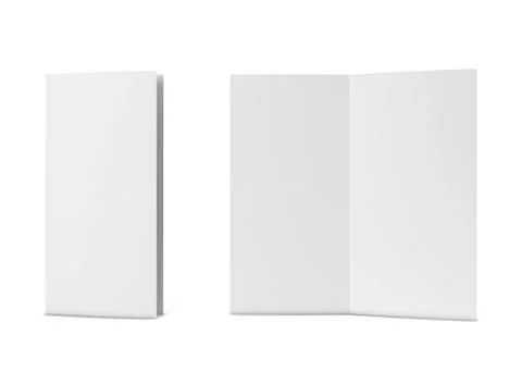 Bi-fold brochure Stock Illustration