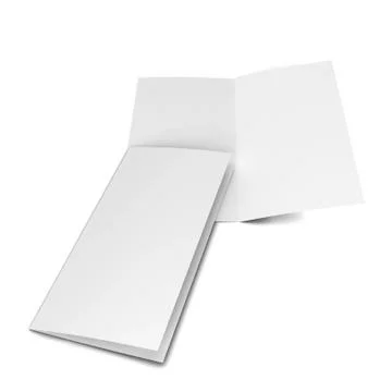 Bi-fold brochure Stock Illustration