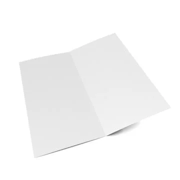 Bi-fold brochure Stock Illustration