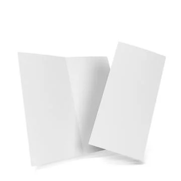 Bi-fold brochure Illustrazione stock